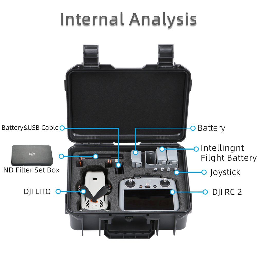 For DJI LITO 1 X1 Drone Hard S - Drone Joystick Cover 评论和价格